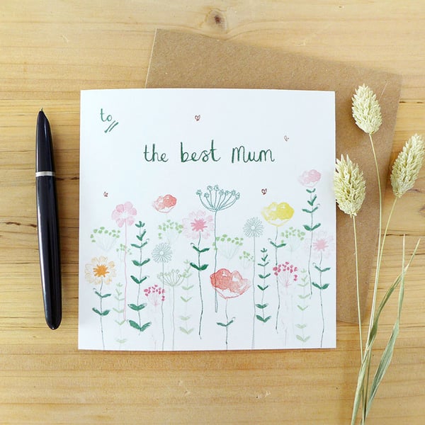Card - to the best mum