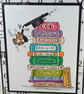 Handmade exam congratulations card - Image 2
