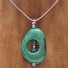 Aqua-Aqua Pendant.