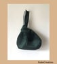Japanese Knot Bag Bottle Green - Image 2