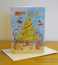 Underwater Christmas Card A6 - Image 2
