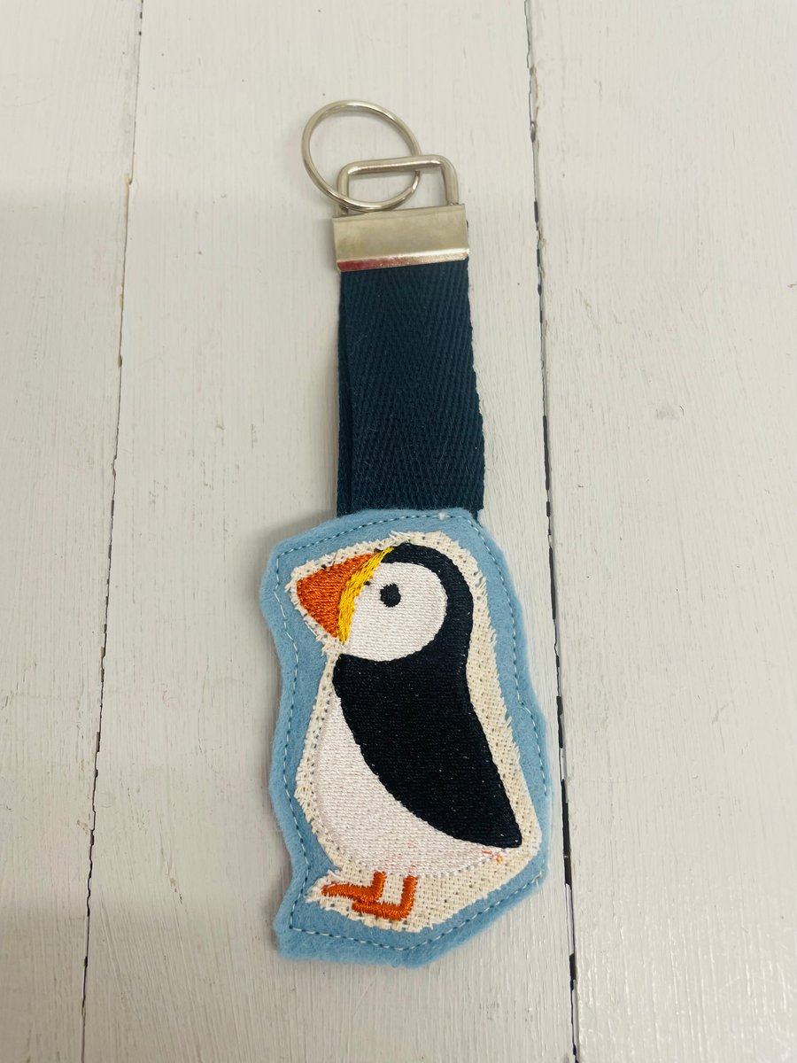 Puffin Keyring 