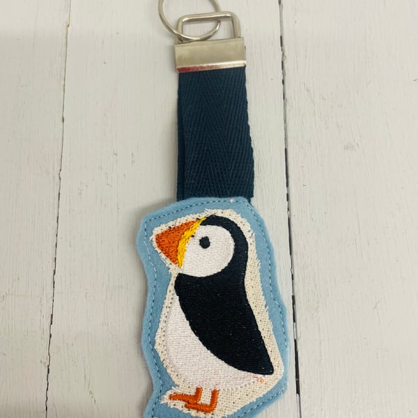 Puffin Keyring 