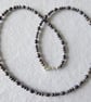 Freshwater Peacock Pearls and Sterling Silver Necklace - Image 2