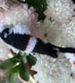 Long tailed tit bird tree decoration hand knit  - Image 10