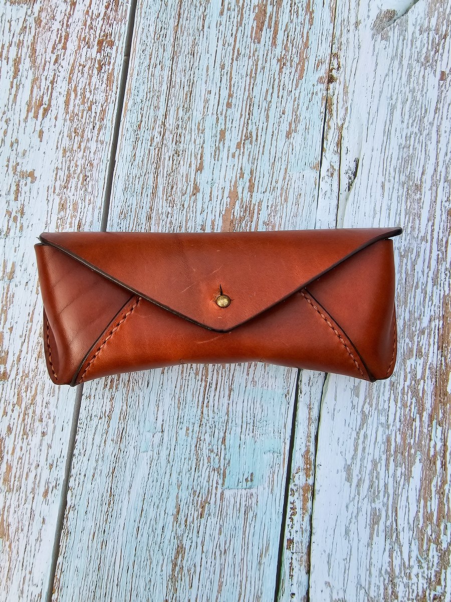 Handmade Leather Glasses Case
