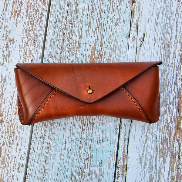 Handmade Leather Glasses Case