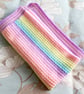 Pastel Rainbow Crochet blanket, babies gift, lap blanket  - Image 5
