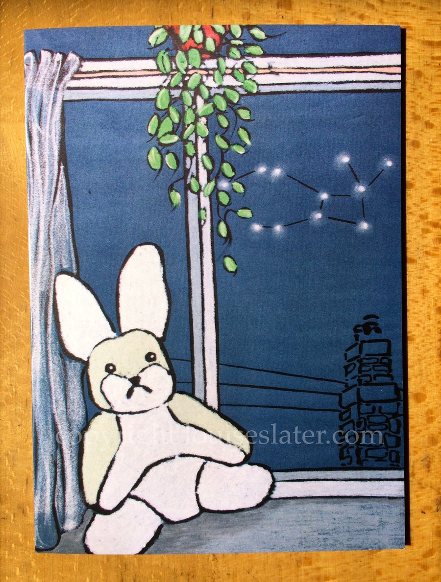 Lepus -Hare Constellation Greeting Card