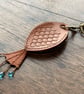 Fish pouch keyring 