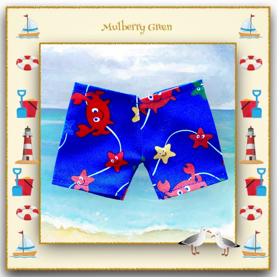 Gone Crabbin’ Swim Shorts