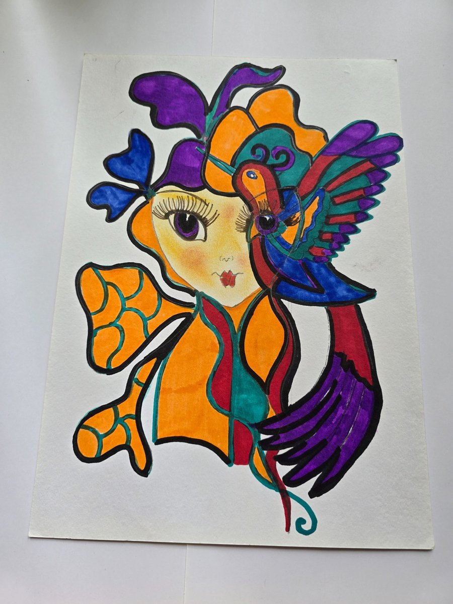 Fairy Witch Drawing 