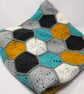 Crochet Blockbuster Hexagon Blanket  - Image 6