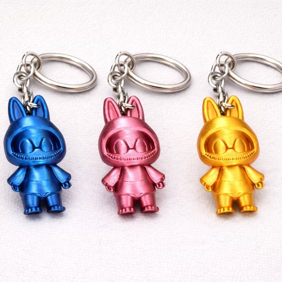 Labubu keychain mini figure - Any 3 keychains for 5 - See our bundle listing