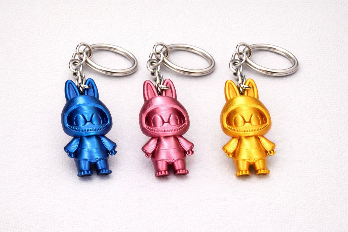 Labubu keychain mini figure - Any 3 keychains for 5 - See our bundle listing