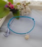 Friendship Bracelets-TWO Turquoise & Lime Set - Image 3