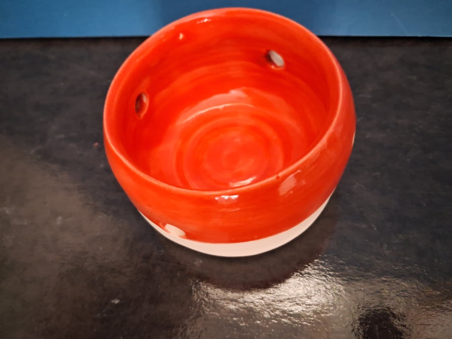 Unique ceramic handmade tea light holders