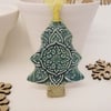 Christmas tree ceramic Christmas decoration