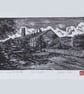Clough Hey Terrace, Marsden. Limited Edition linoprint. - Image 1