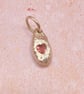 Silver Heart Pendant Handmade  - Image 2