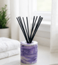 Purple Marbled Diffuser Bottle Holder for Home Fragrance - Image 3