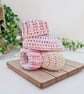 Newborn Crochet Baby Gift Set - Cardigan, Hat & Booties - Peach Pie  - Image 4