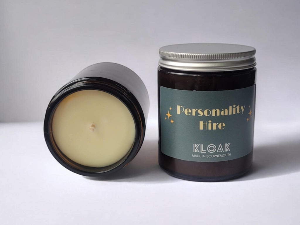 Personality Hire Candle: Funny Secret Santa Gift