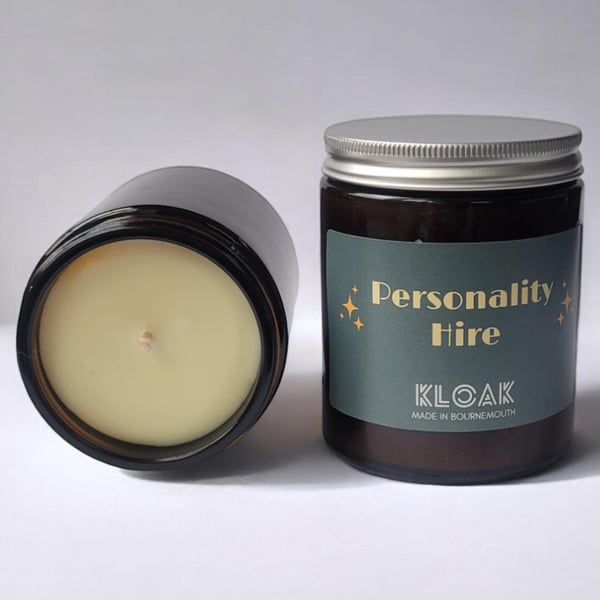 Personality Hire Candle: Funny Secret Santa Gift