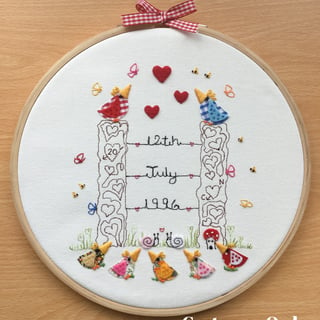 Personalise Your Own Hoop.