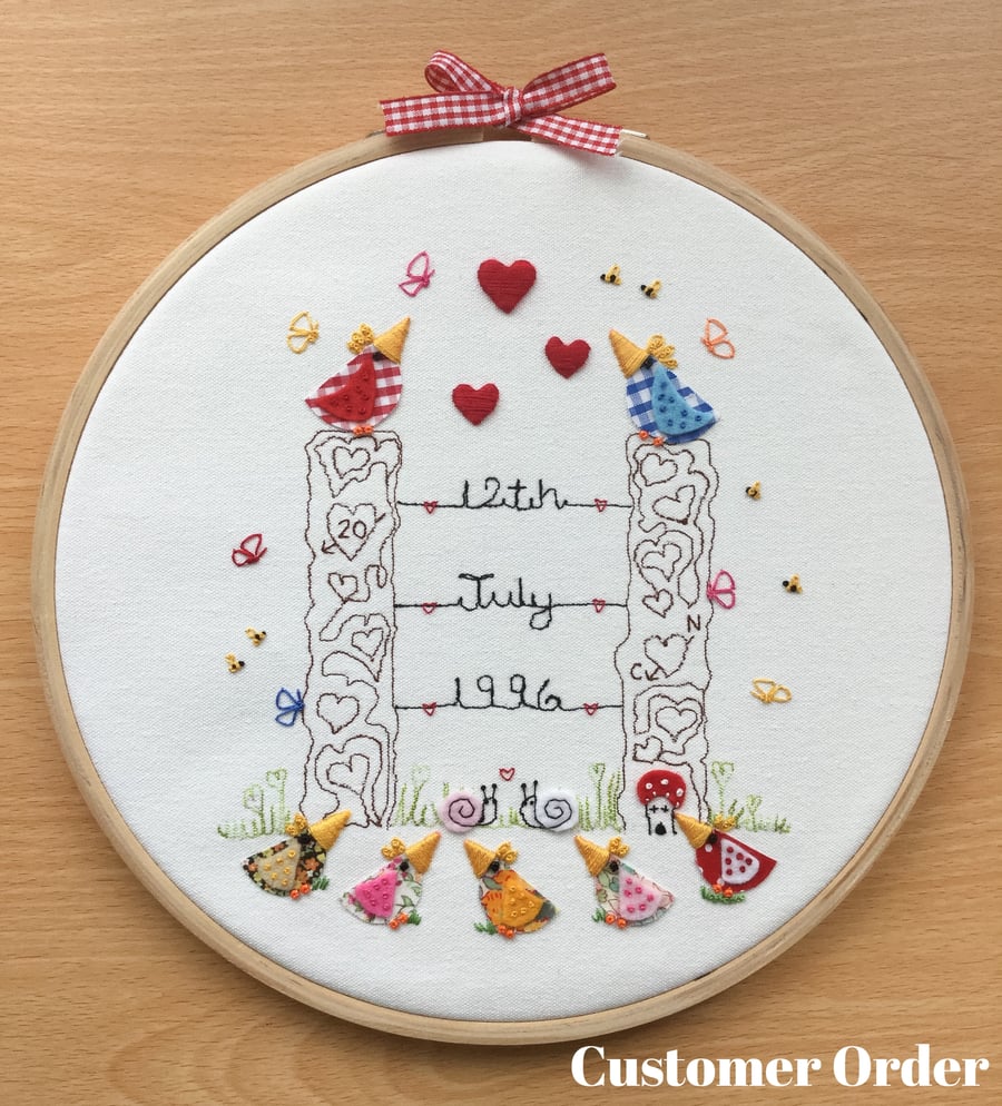 Personalise Your Own Hoop.