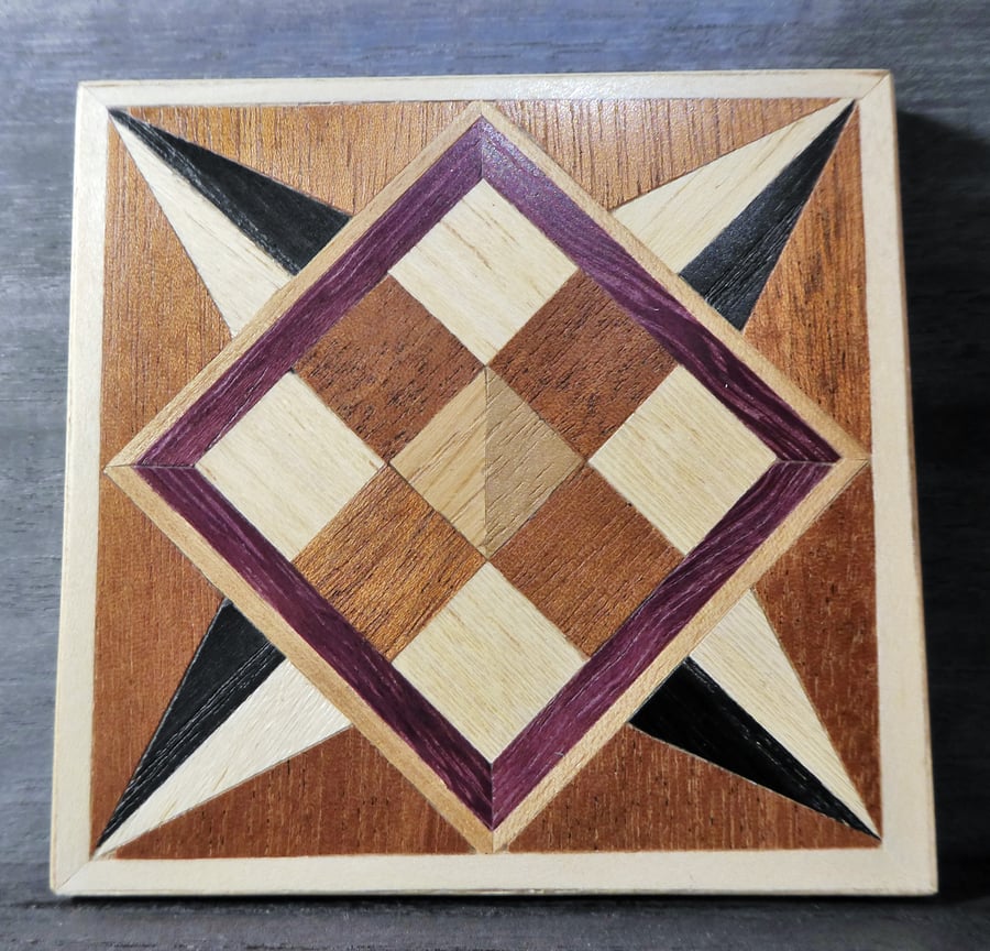 Wood Veneer Coaster