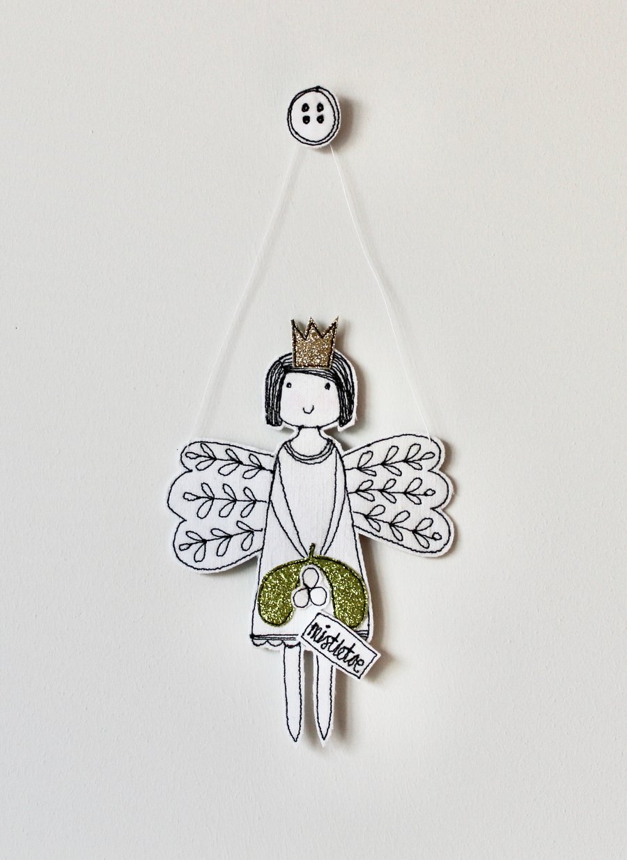 Special Order for Sherry - Mistletoe Fairy