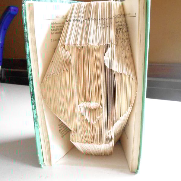 Vase with a Heart MMF Book Folding Pattern - EMAILED PDF PATTERN