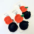 Halloween hair clips