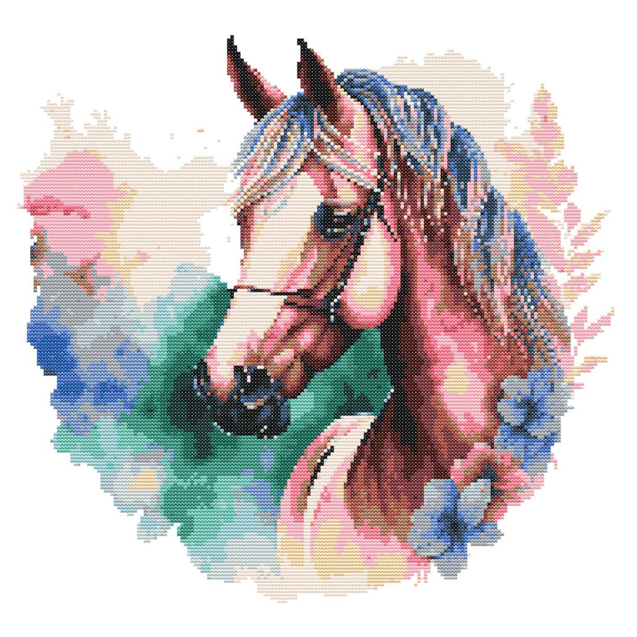 GENTLE BEAUTY - Cross Stitch Pattern - Cross Stitch Chart