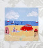 Birthday card - beach beetle - Image 1