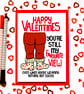 Funny Valentine’s Day Card – You’re Still My Favourite View - Image 4