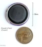 Black and White Cat - 38mm Round Fridge Magnet - Image 4