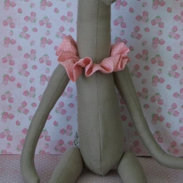 OOAK TILDA STYLE ANIMAL ANTICS GIRAFFE