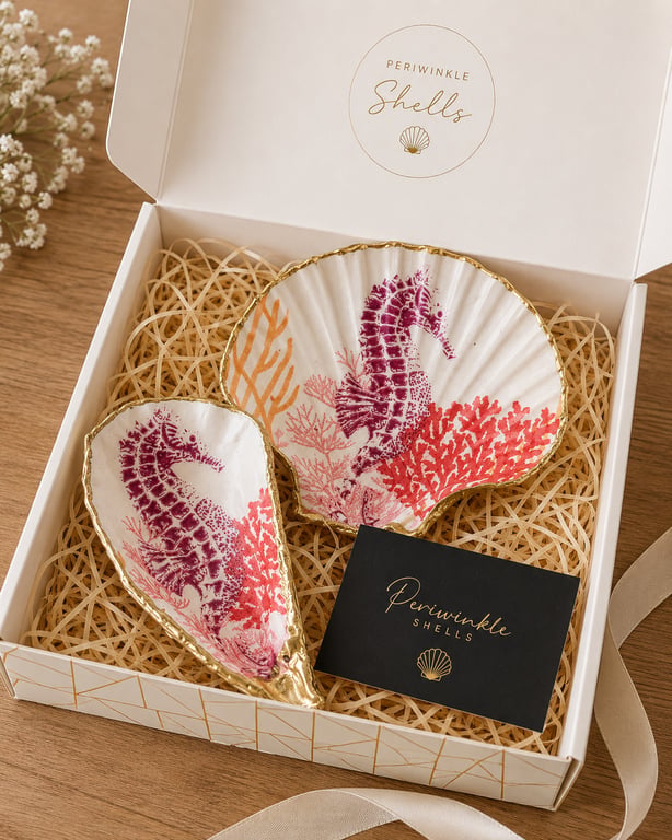 Seahorse Trinket Dishes 