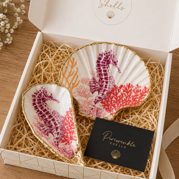Seahorse Trinket Dishes 