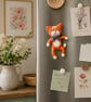 Handmade Felt Wool Cat Magnet - Image 3