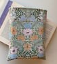 William Morris Norwich Design Quilted Fabric Book Sleeve - Hardback Size
