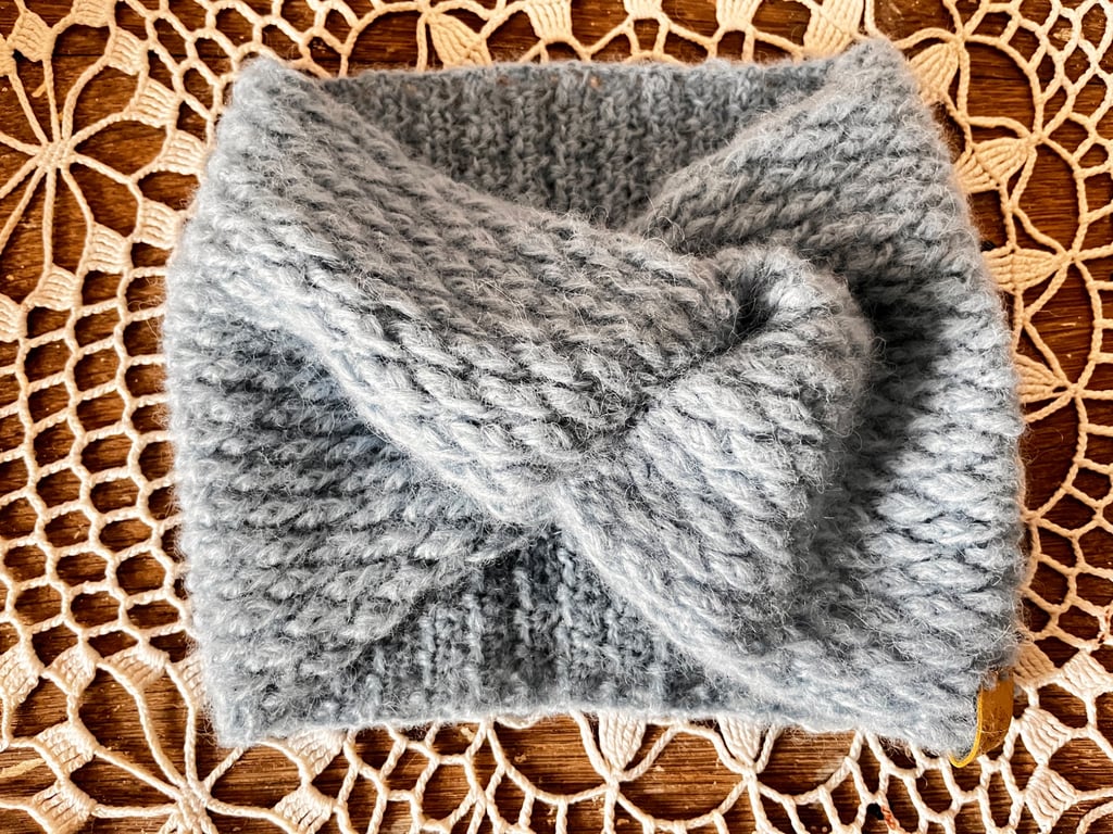 Alpaca wool head warmer head band
