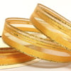 15mm Gold Sparkle Ribbon