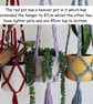 macrame pot holder, plant hanger - Image 5