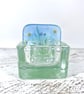 Fused Glass Floral Tea Light Holder  - Image 6