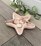 Starfish trinket dish - Blush Coastal Decor 
