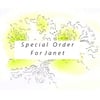 Special Order for Janet 