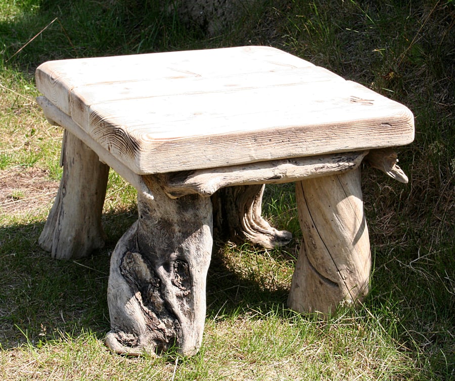 Driftwood Coffee Table, Drift Wood Side Table, ... - Folksy